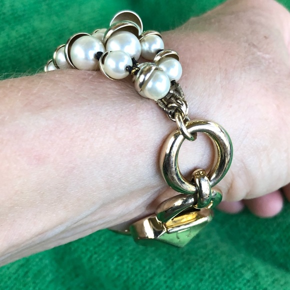 Christian Dior Multi Strand Pearls & Gold GORGEOUS…Must HAVE DIOR PIECE SO Glam - Picture 8 of 13